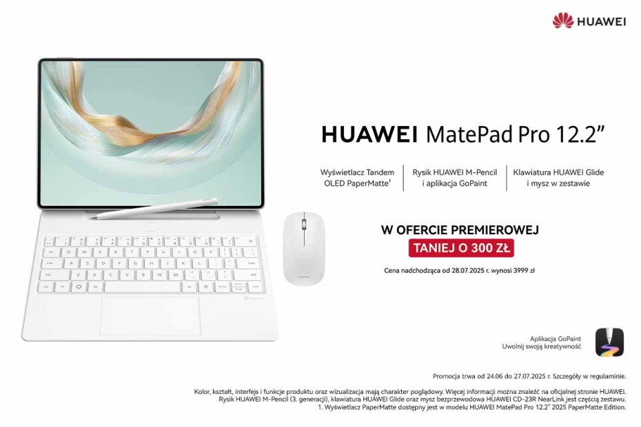Zamiast sztalugi. Tablet z atestem białej rękawiczki