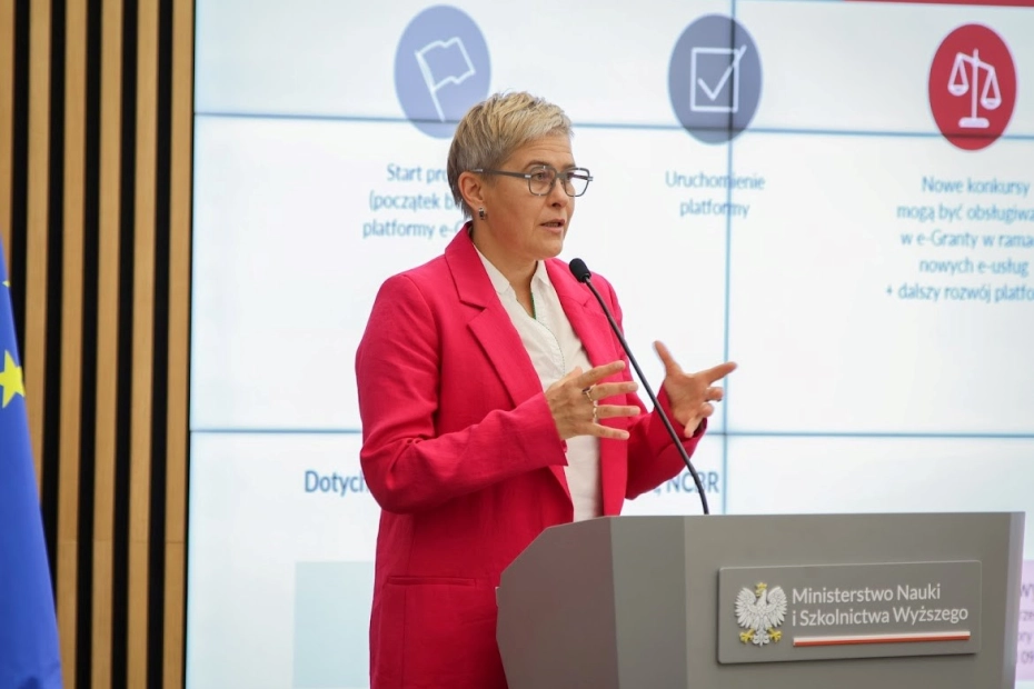 Maria Mrówczyńska, Wiceminister Nauki i Szkolnictwa Wyższego.
