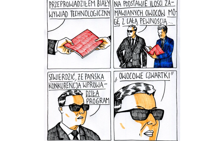 Smutne historie spisane na kacu i szarym papierze