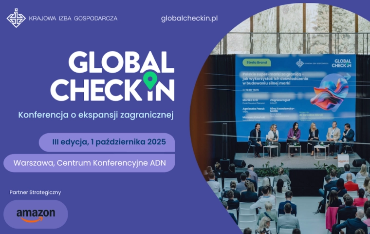 Global Check-in 2025. Trzecia edycja konferencji o ekspansji zagranicznej już 1 października w Warszawie