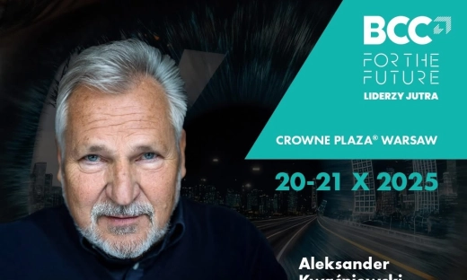 BCC For the Future: Liderzy Jutra - Aleksander Kwaśniewski gościem specjalnym wydarzenia