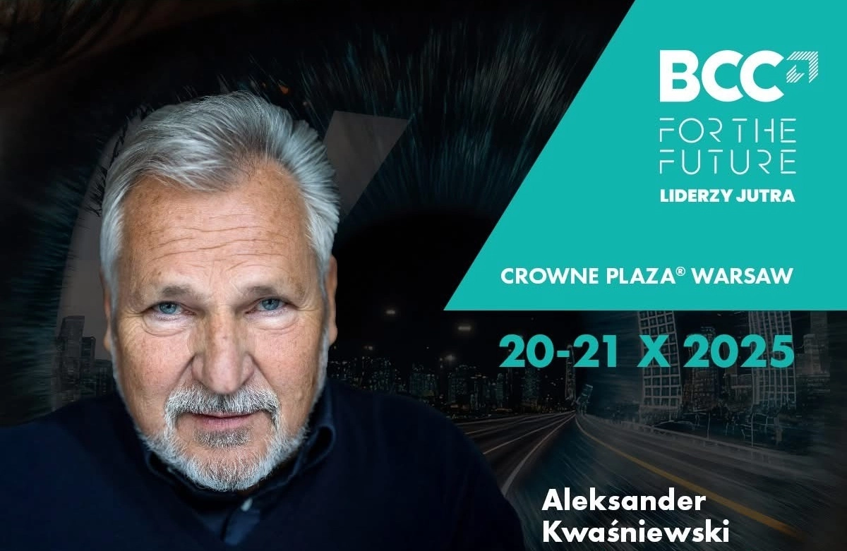 BCC For the Future: Liderzy Jutra - Aleksander Kwaśniewski gościem specjalnym wydarzenia