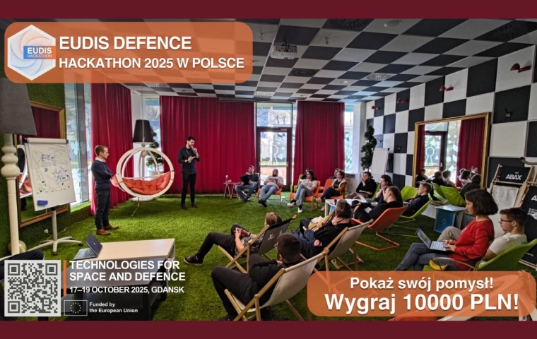 Zaprojektuj technologie obronne przyszłości. Wystartuj w EUDIS Hackathon Gdańsk 2025!