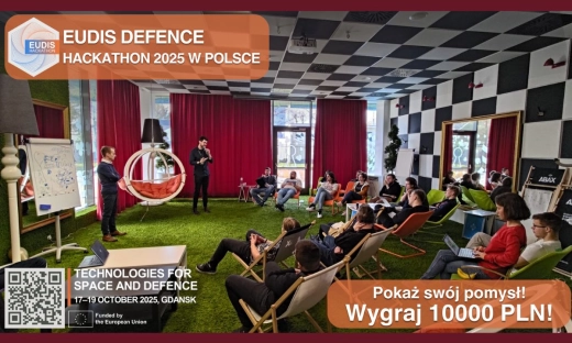 Zaprojektuj technologie obronne przyszłości. Wystartuj w EUDIS Hackathon Gdańsk 2025!