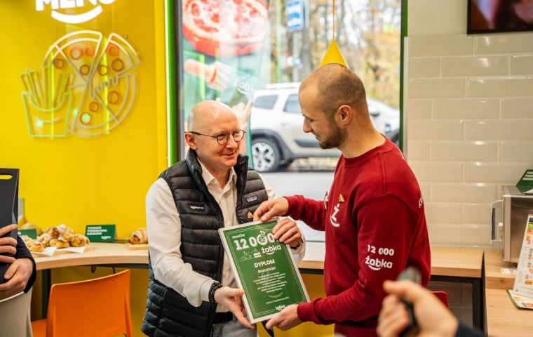 Żabka świętuje otwarcie 12 000. sklepu w Polsce