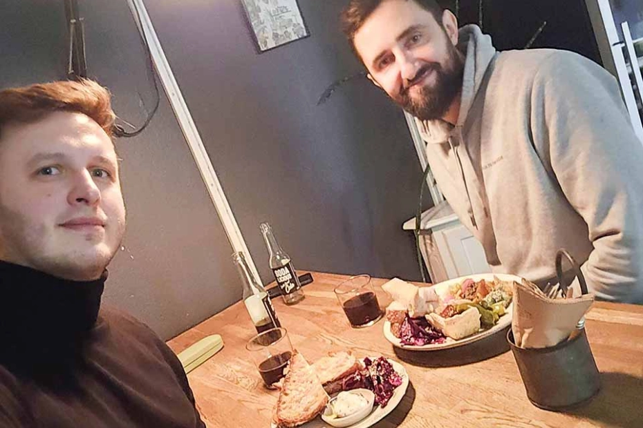 Kuba Dobroszek i Jacek Siadkowski