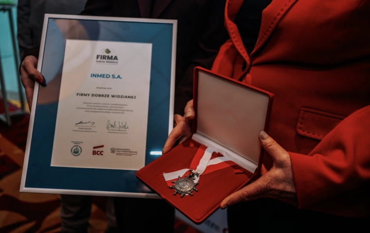 Finał konkursu Firma Dobrze Widziana z medalem Solidarności Społecznej