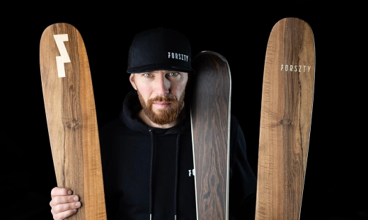 Białe złoto. Narty również mogą być bardzo premium