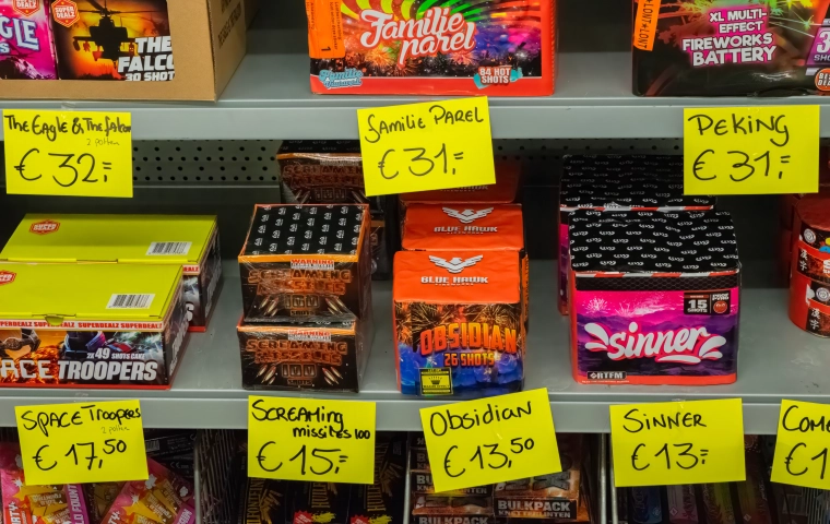 Dantejskie sceny w Niemczech. Fajerwerki w roli głównej