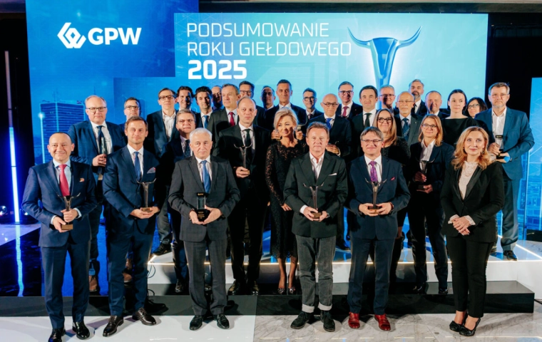 Gala Podsumowania Roku 2025: 29 liderów nagrodzonych za sukcesy na warszawskiej giełdzie