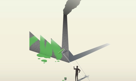 Między ekościemą a zielonym milczeniem