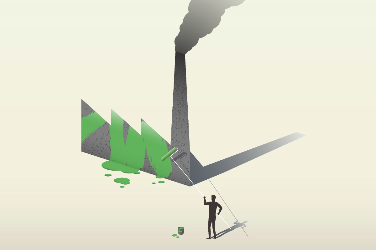 Między ekościemą a zielonym milczeniem