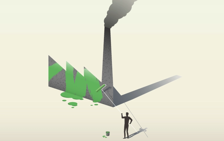 Między ekościemą a zielonym milczeniem