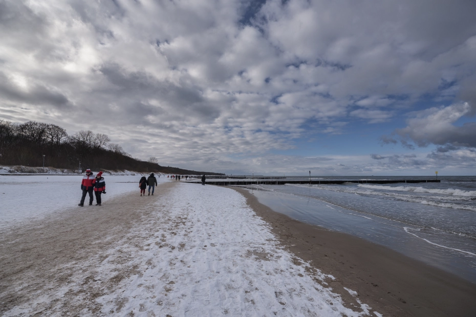 Kołobrzeg zimą