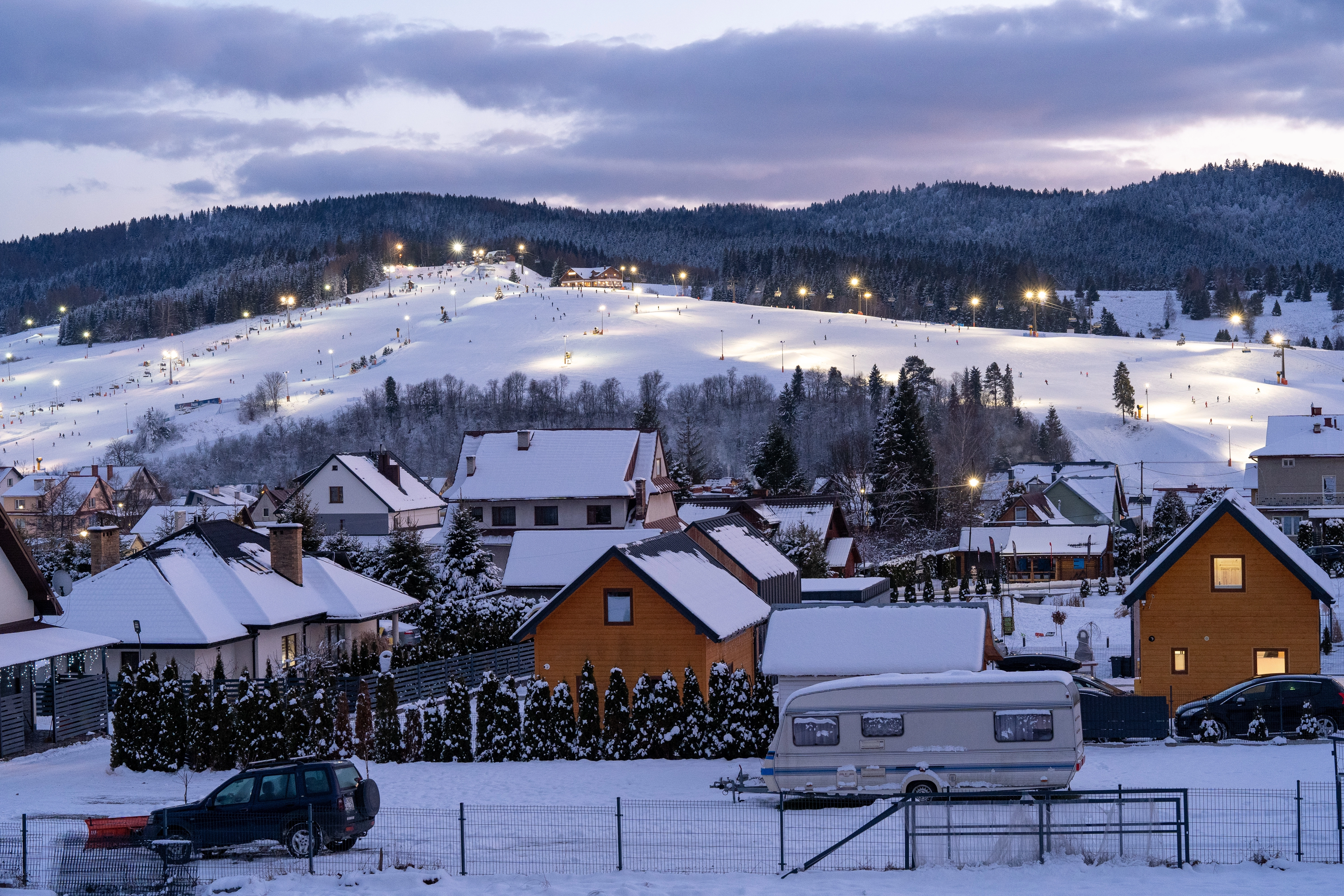 Ferie zimowe 2026. Spadek obłożenia noclegów w polskich górach