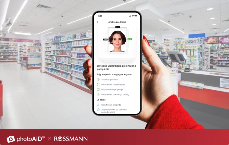 Za zdjęcia do dokumentów zapłacisz w Rossmannie ułamek ceny dzięki technologii polskiego startupu