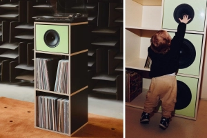 Regał, który gra. Polska firma Tylko prezentuje system audio wbudowany w meble