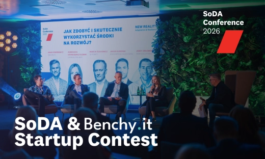 Startupy na scenie SoDA Conference. Rusza SoDA & Benchy.it Startup Contest 2026