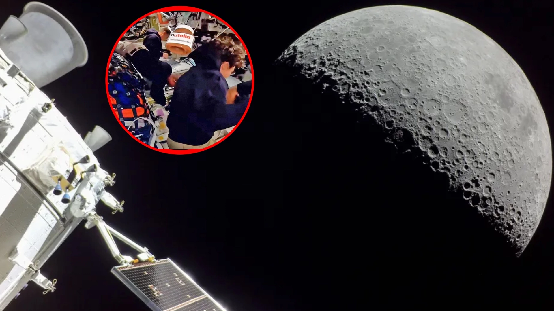 Nutella bohaterką misji Artemis II. Jeden kadr z Oriona obiegł internet, a marka zarobiła miliony