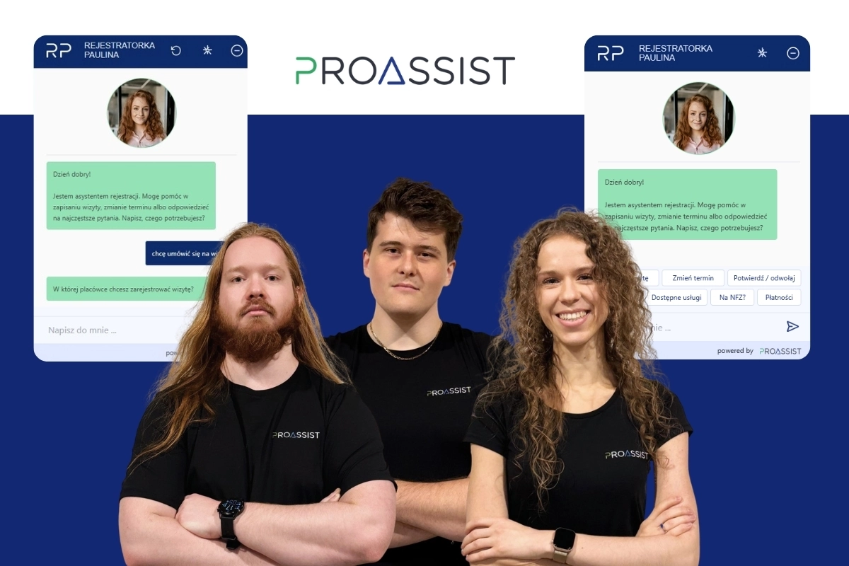 Rejestratorka Paulina, czyli chatbot AI stworzony przez polskich naukowców już wspiera szpitale