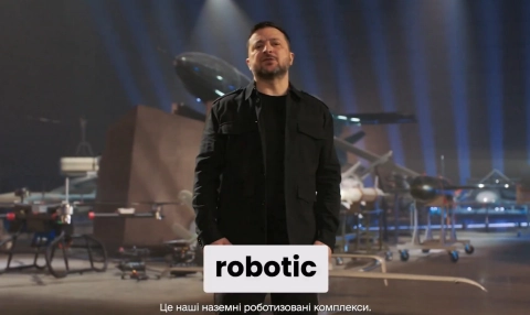 Zełenski: roboty zdobyły pozycję Rosjan. „Bez udziału piechoty”