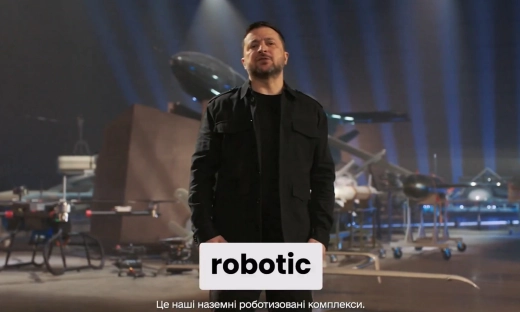Zełenski: roboty zdobyły pozycję Rosjan. „Bez udziału piechoty”