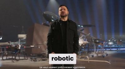 Zełenski: roboty zdobyły pozycję Rosjan. „Bez udziału piechoty”