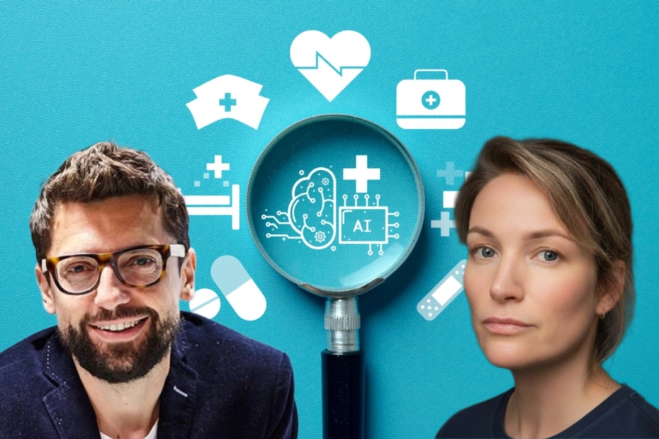 Dariusz Żuk, założyciel AIP Seed i Małgorzata Łuksza, CEO  Regunaut.