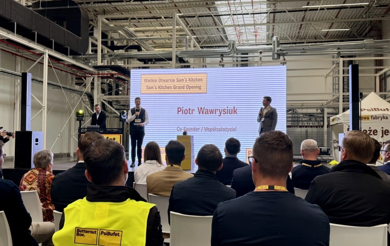 PsiBufet otwiera w Zabrzu największą w Europie fabrykę świeżego jedzenia dla psów