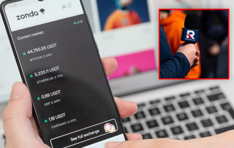 Wizerunkowy problem TV Republika? Wszystko przez miliony od Zondacrypto