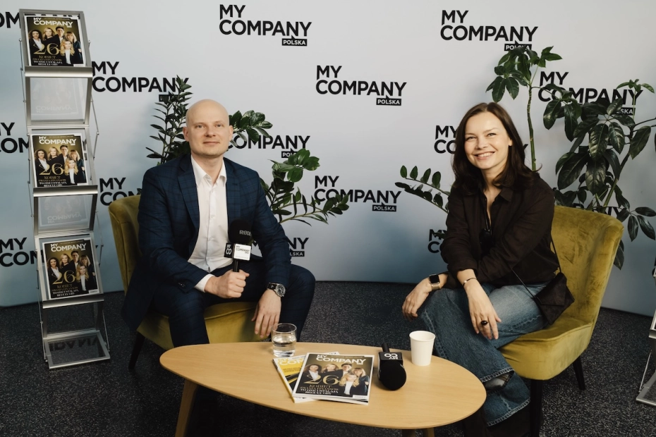 wywiad w studiu my company polska