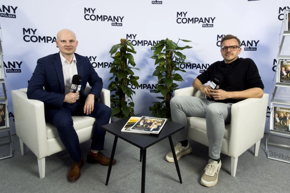 wywiad w studiu my company polska