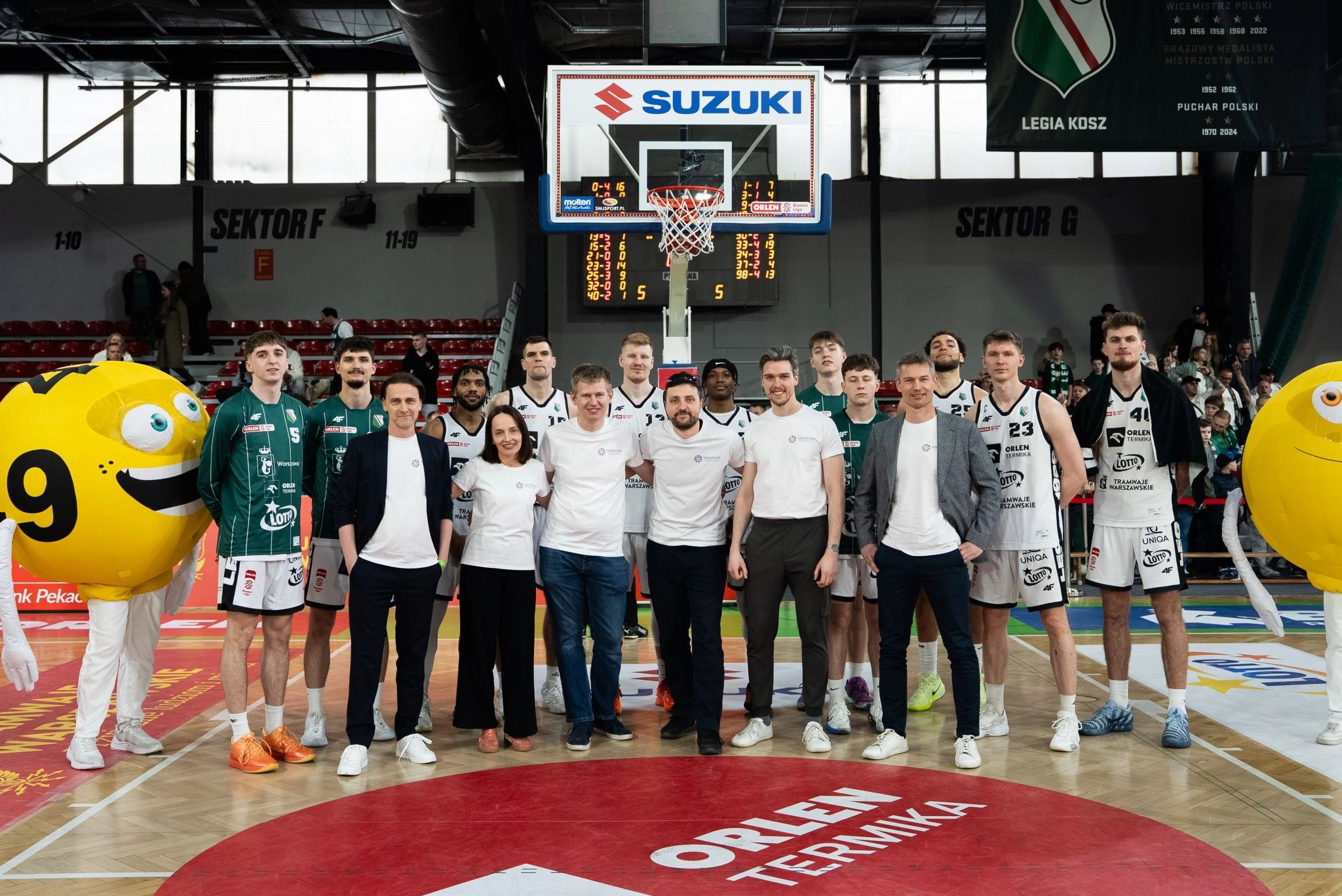 Smarter Diagnostics gra z Legią. Polski startup pomoże zadbać o zdrowie koszykarzy