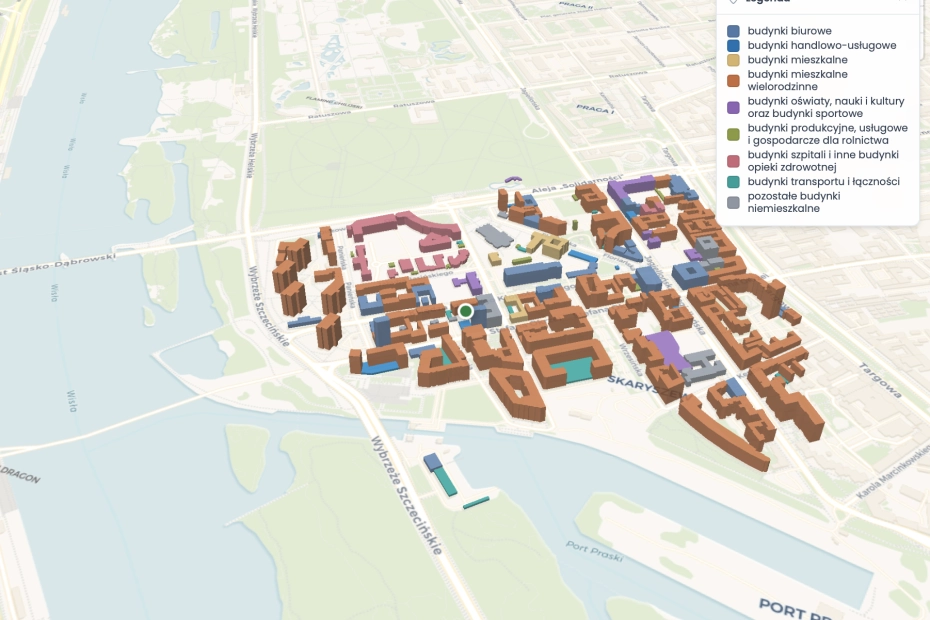 Przykładowa odsłona raportu GeoScan