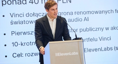 ElevenLabs pozyskał 42 mln zł na budowę AI Lab Poland – jednego z najważniejszych ośrodków innowacji na świecie