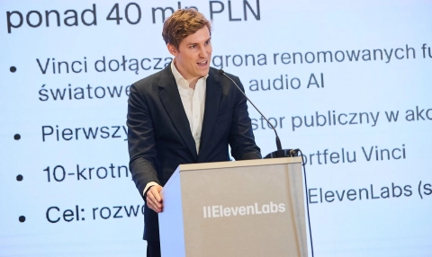 ElevenLabs pozyskał 42 mln zł na budowę AI Lab Poland – jednego z najważniejszych ośrodków innowacji na świecie