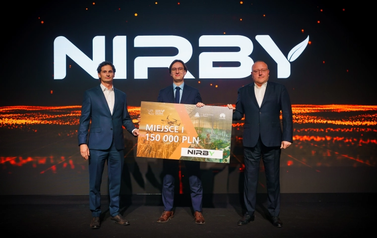 Nirby po Huawei Startup Challenge. „Chcemy przyspieszyć realne wdrożenia w dużych gospodarstwach”