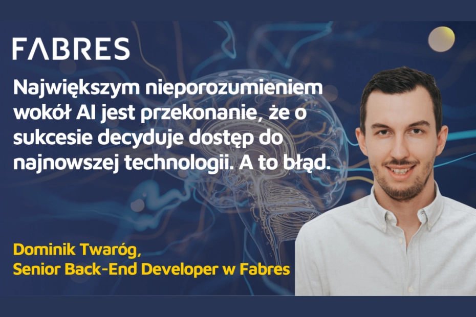 Dominik Twaróg, Senior Back-End Developer Fabres