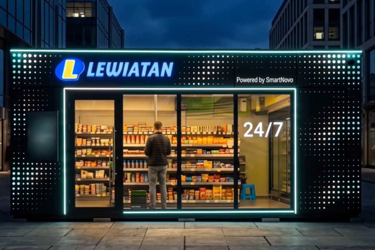 Lewiatan otwiera sklepy bez personelu. Wszystkim zarządzi sztuczna inteligencja