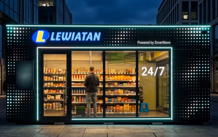 Lewiatan otwiera sklepy bez personelu. Wszystkim zarządzi sztuczna inteligencja