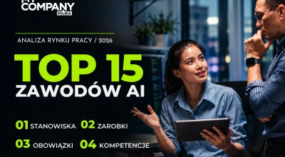 Nawet 37 tys. zł miesięcznie za pracę z AI. Oto zawody, za które firmy płacą dziś najwięcej