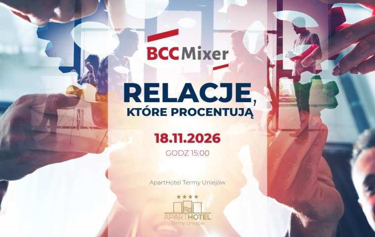 Jak sztuczna inteligencja zmienia biznes? Przedsiębiorcy spotkają się na 8. edycji BCC Mixer w Uniejowie