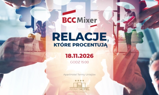 Jak sztuczna inteligencja zmienia biznes? Przedsiębiorcy spotkają się na 8. edycji BCC Mixer w Uniejowie