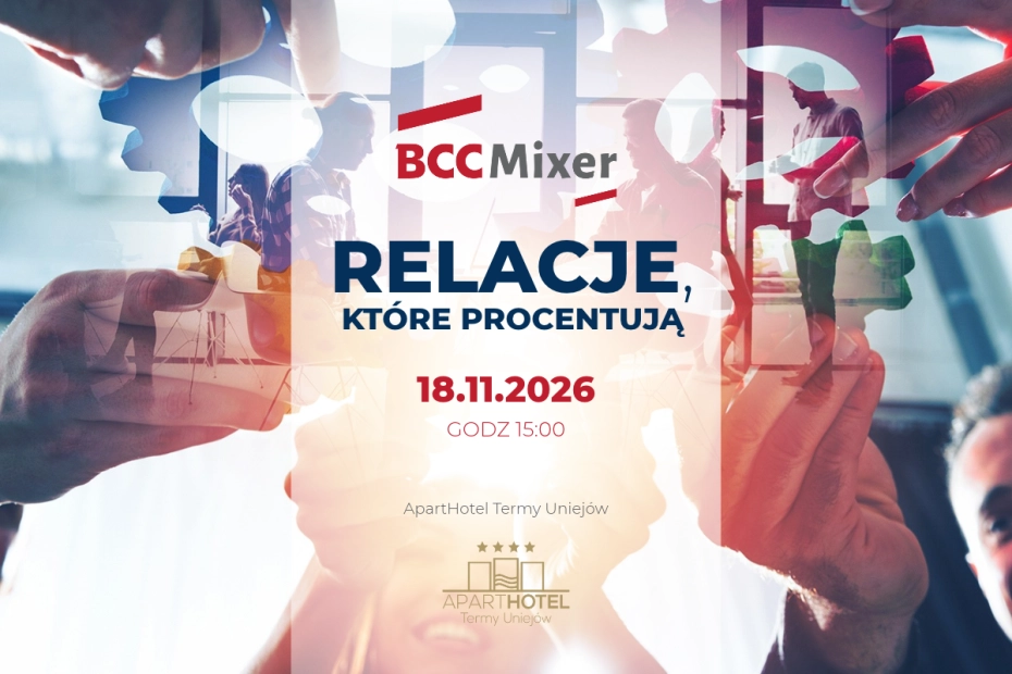 Jak sztuczna inteligencja zmienia biznes? Przedsiębiorcy spotkają się na 8. edycji BCC Mixer w Uniejowie