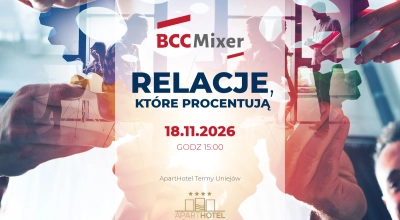 Jak sztuczna inteligencja zmienia biznes? Przedsiębiorcy spotkają się na 8. edycji BCC Mixer w Uniejowie