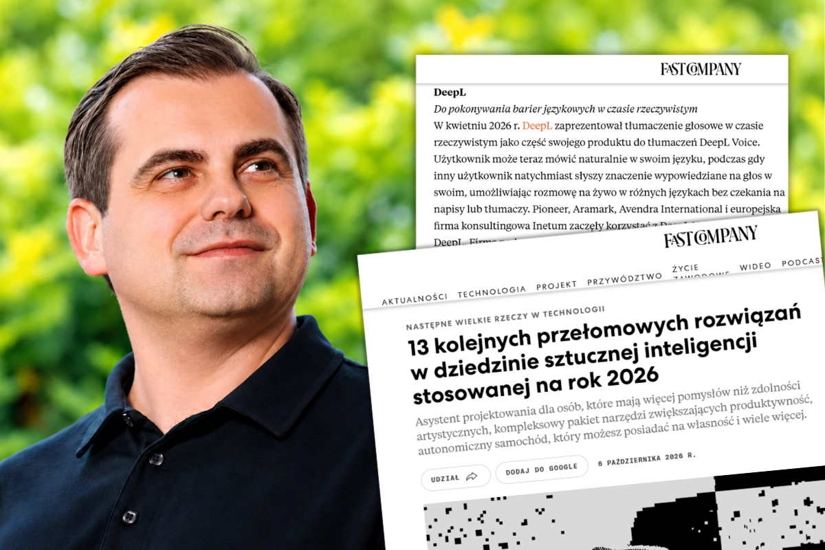 Jednorożec Polaka wśród technologii, które zmienią biznes. DeepL tłumaczy dziś rozmowy na żywo i zachowuje głos mówcy