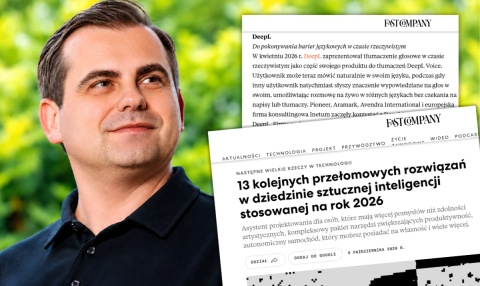 Jednorożec Polaka wśród technologii, które zmienią biznes. DeepL tłumaczy dziś rozmowy na żywo i zachowuje głos mówcy