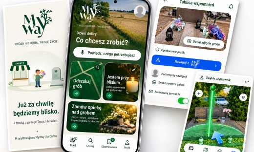 Dwóch Polaków stworzyło Ubera dla cmentarzy. "To rozwiązanie, które przez długi czas pozostanie bezkonkurencyjne"
