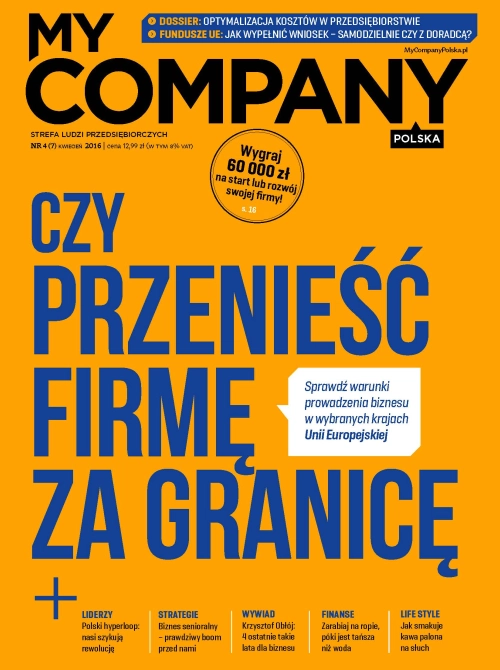 Miesięcznik My Company Polska - Wydanie 4/2016 (7)