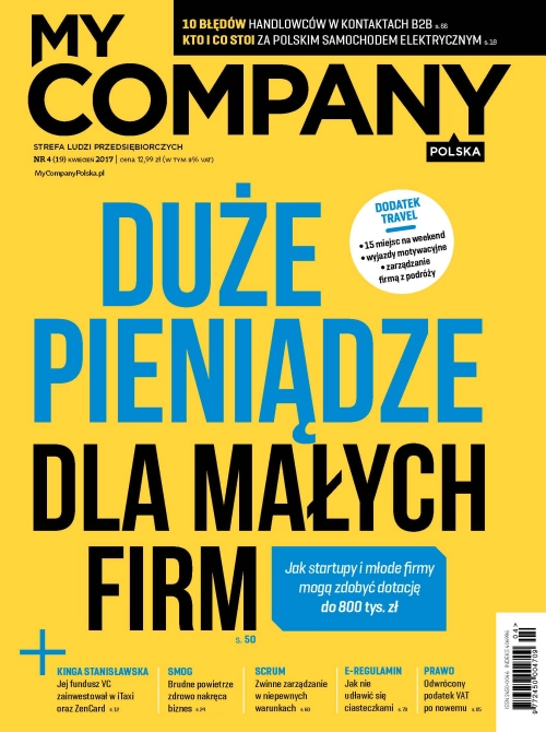 Miesięcznik My Company Polska - Wydanie 4/2017 (19)